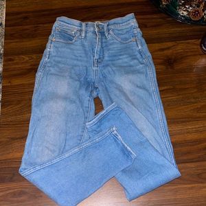 Madewell high rise jeans